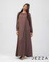 Long-Sleeve Maxi Dress 64753